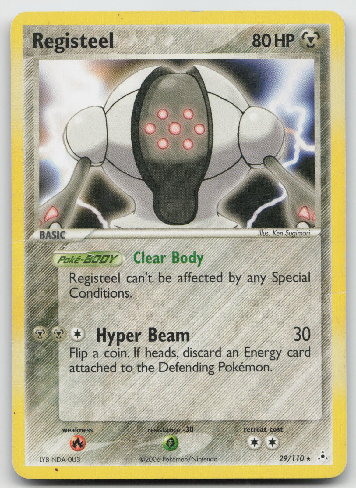 Registeel Rare Holon Phantoms 29/110 DMG