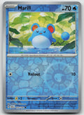 Marill Common Reverse Holo SV07: Stellar Crown 033/142 NM