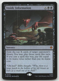 Inside Information M Foil The Hobbit 76 NM