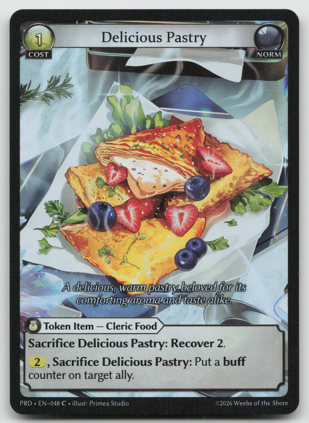 Delicious Pastry Foil Common .asphodel/paradise 048 NM
