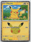 Pikachu Holo Pikachu Rare ME: 30th Celebration 050/128 NM