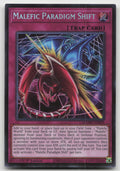 Malefic Paradigm Shift (Secret Rare) 1st Magnificent Monsters MAMO-EN025 NM