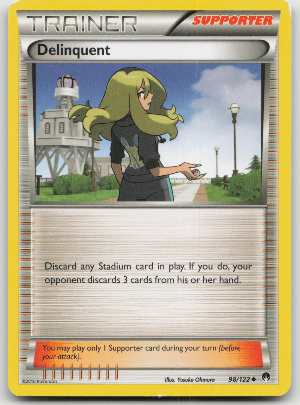 Delinquent Uncommon XY - BREAKpoint 98/122 LP