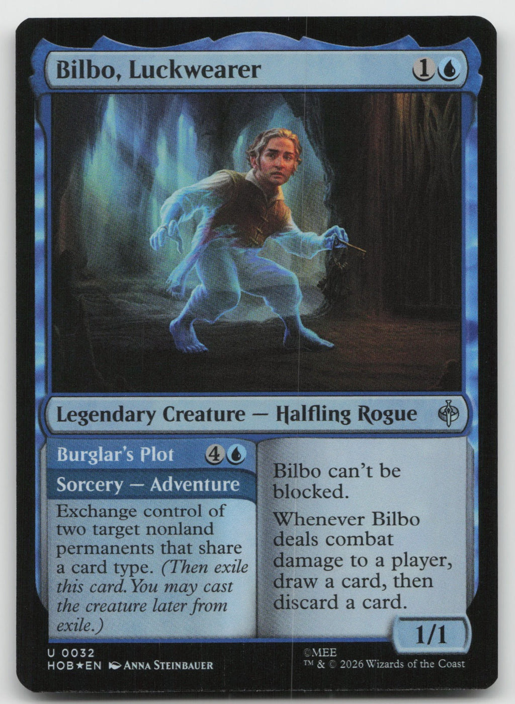 Bilbo, Luckwearer Foil U The Hobbit 32 NM
