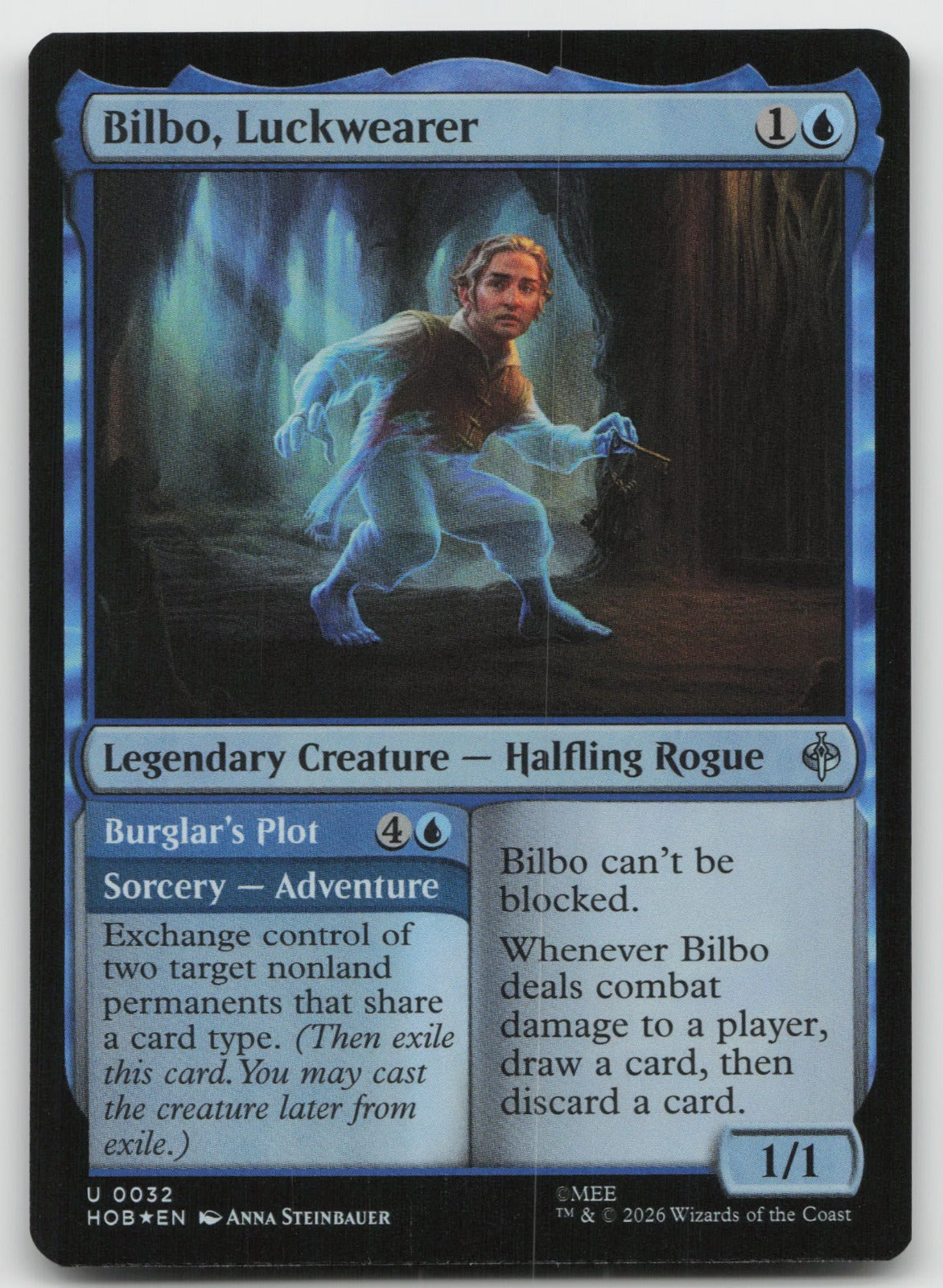 Bilbo, Luckwearer Foil U The Hobbit 32 NM