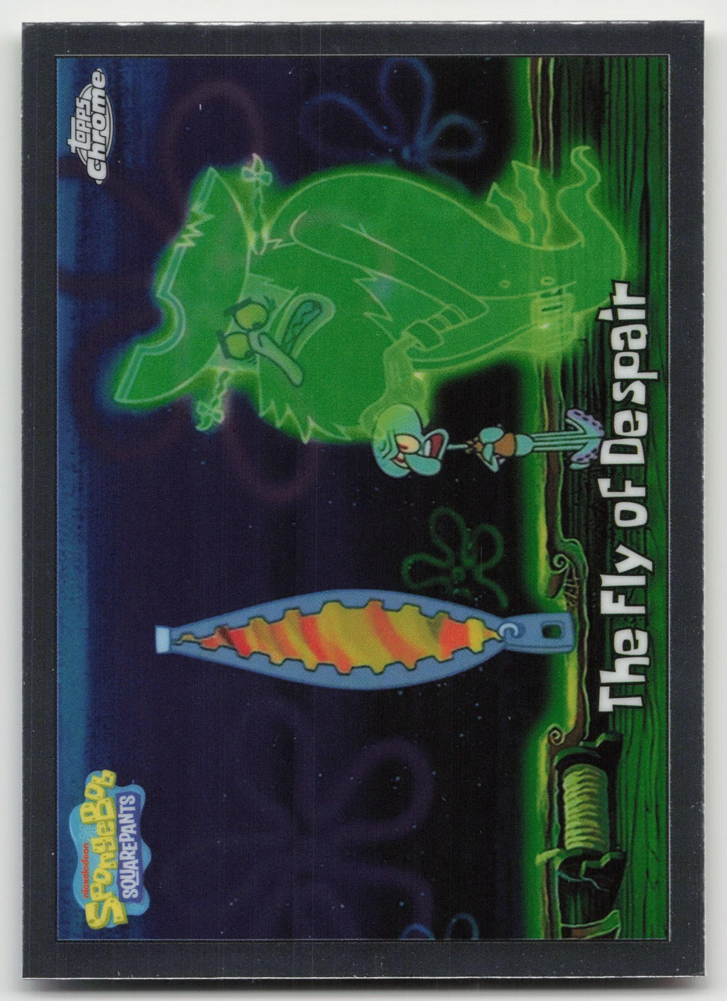 The Fly of Despair Topps Chrome SpongeBob SquarePants 25th Anniversary 121 NM