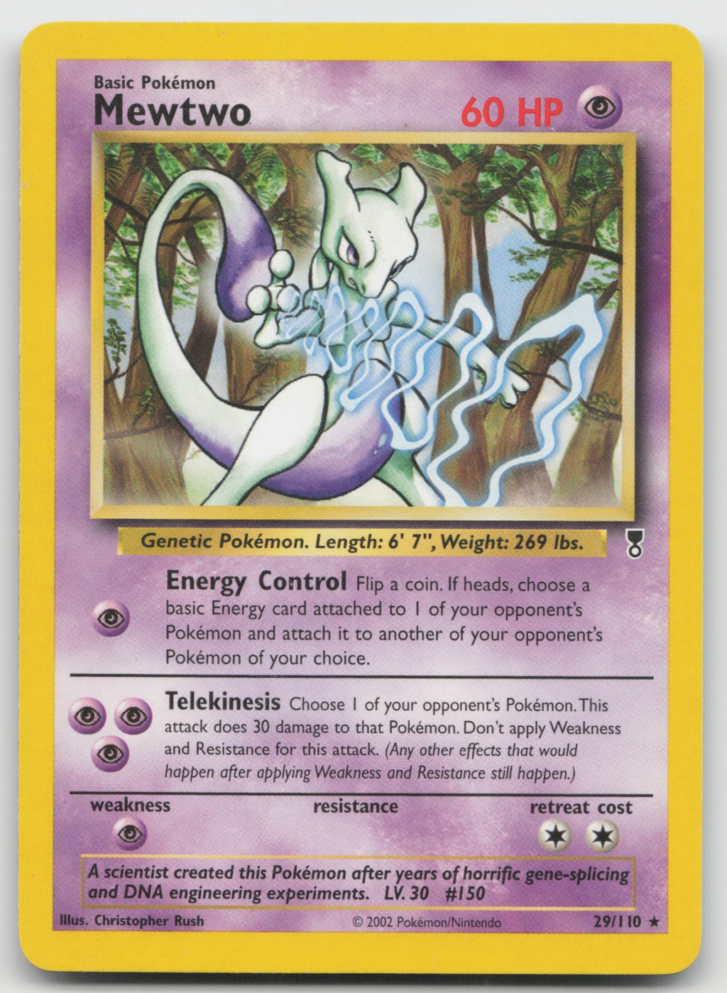Mewtwo Rare Legendary Collection 29/110 NM/VLP