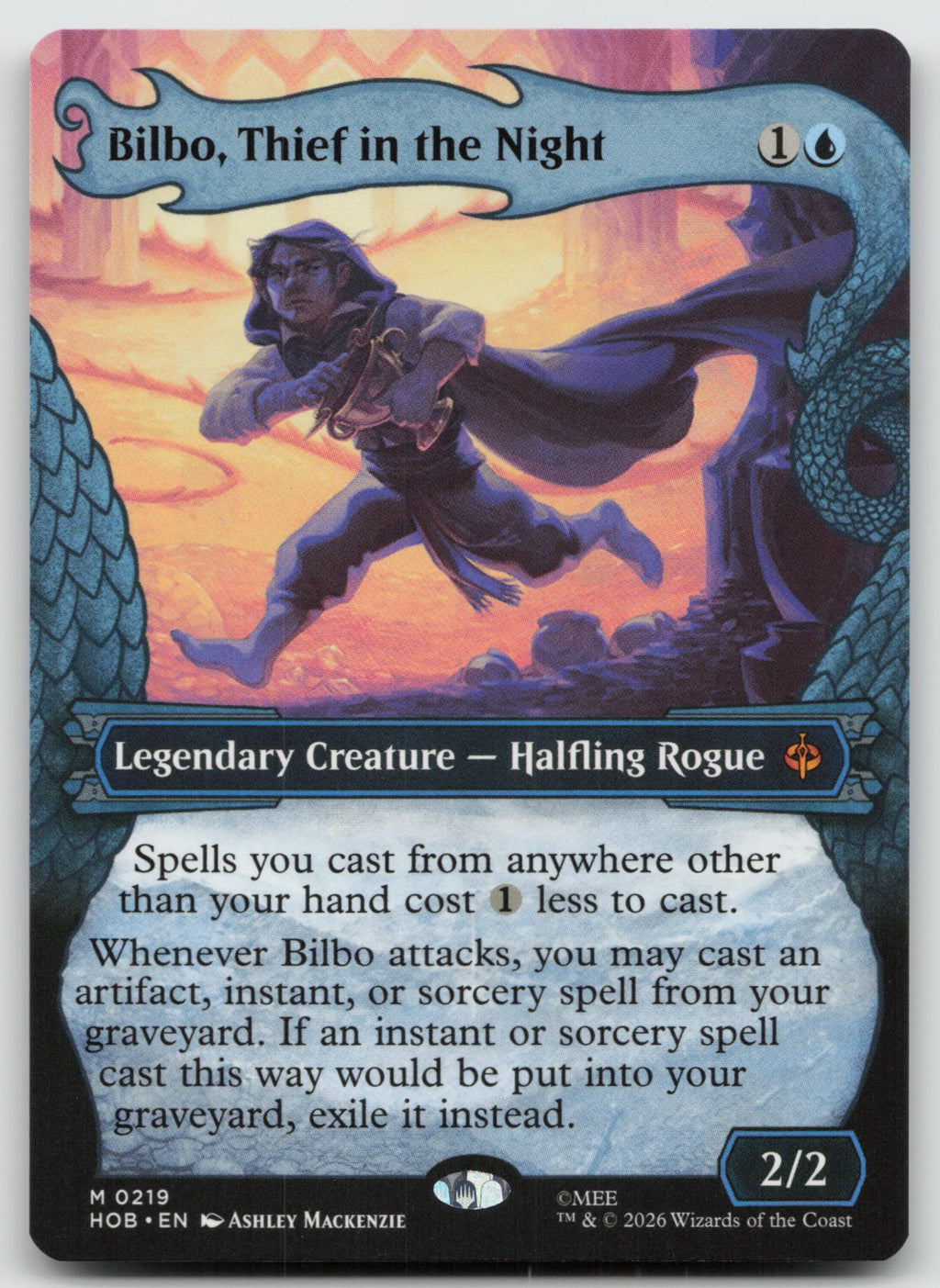 Bilbo, Thief in the Night (Showcase) M The Hobbit 219 NM