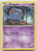 Croagunk Common Legendary Treasures 62/113 LP