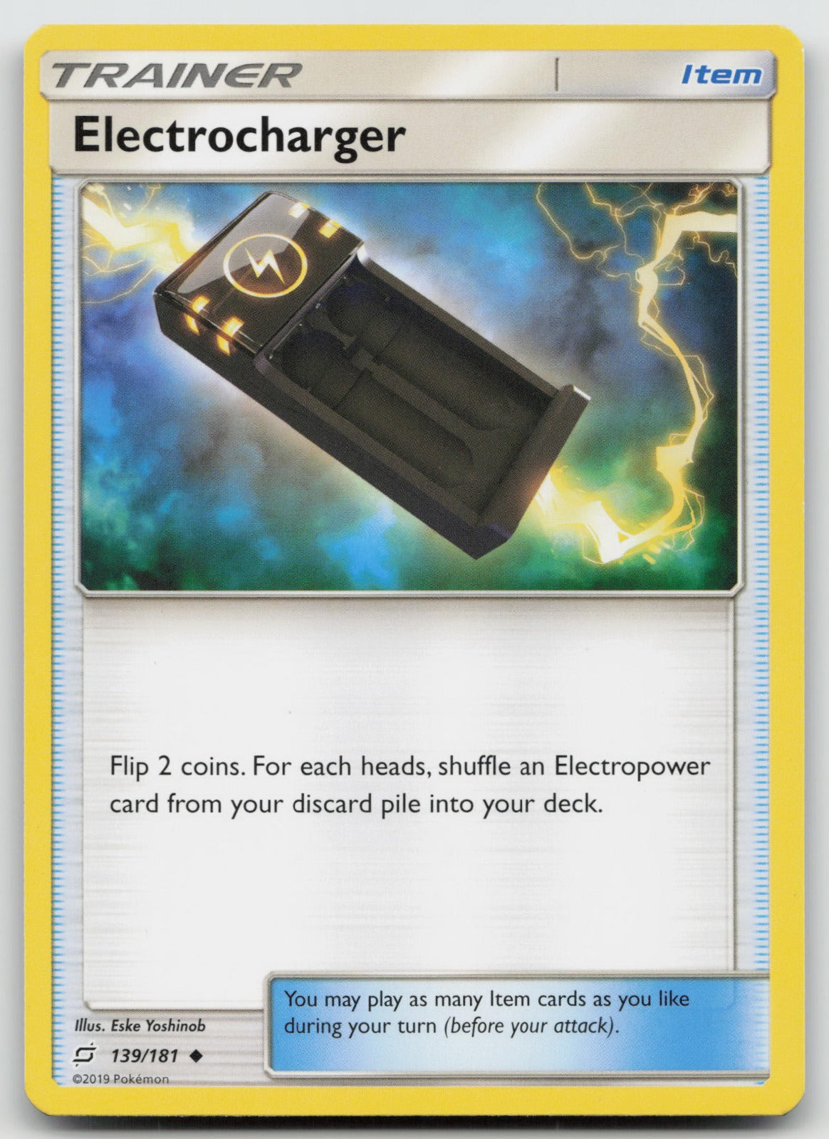 Electrocharger Uncommon SM - Team Up 139/181 NM