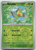 Grookey Common Reverse Holo SV06: Twilight Masquerade 014/167 NM