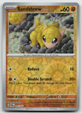 Sandshrew Common Reverse Holo SV06: Twilight Masquerade 097/167 NM