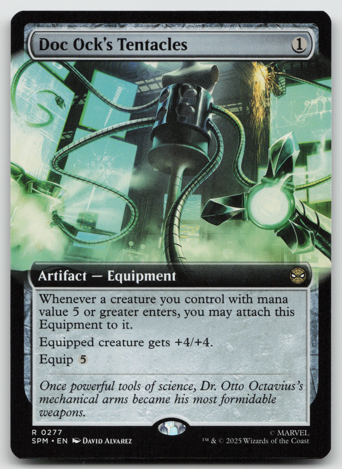 Doc Ock's Tentacles (Extended Art) R Normal Marvel's Spider-Man 277 NM