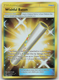 Wishful Baton (Secret) Holo Gold Rare SM - Crimson Invasion 121/111 NM