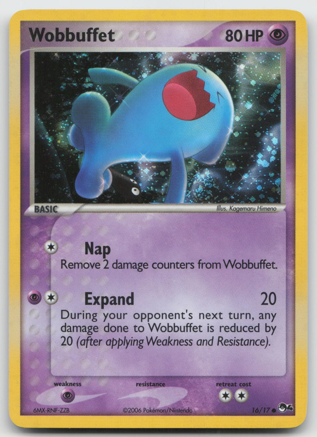 Wobbuffet Common Holo POP Series 4 16/17 VLP