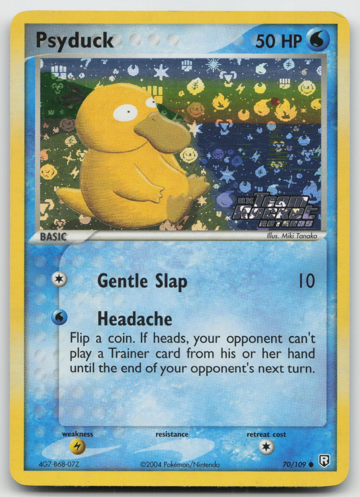 Psyduck Common Reverse Holo Team Rocket Returns 70/109 LP