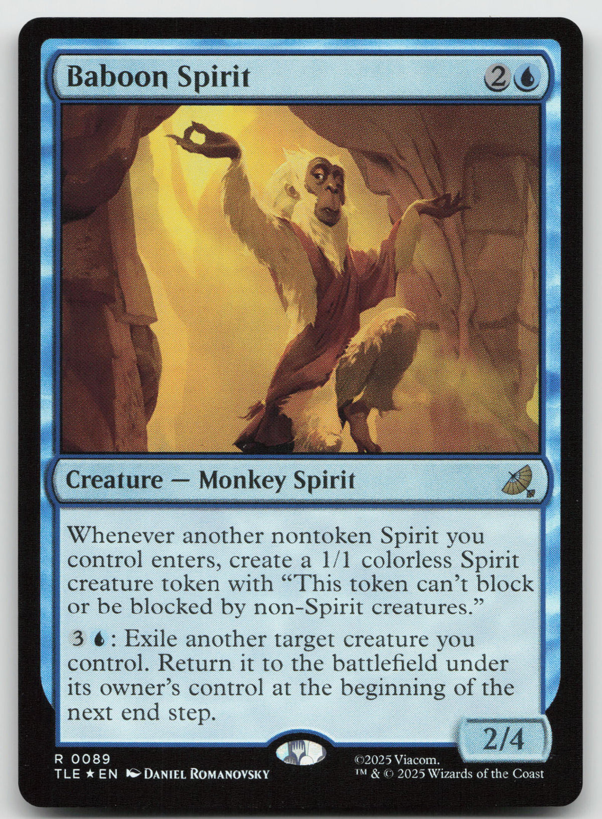 Baboon Spirit R Foil Avatar: The Last Airbender: Eternal-Legal 89 NM
