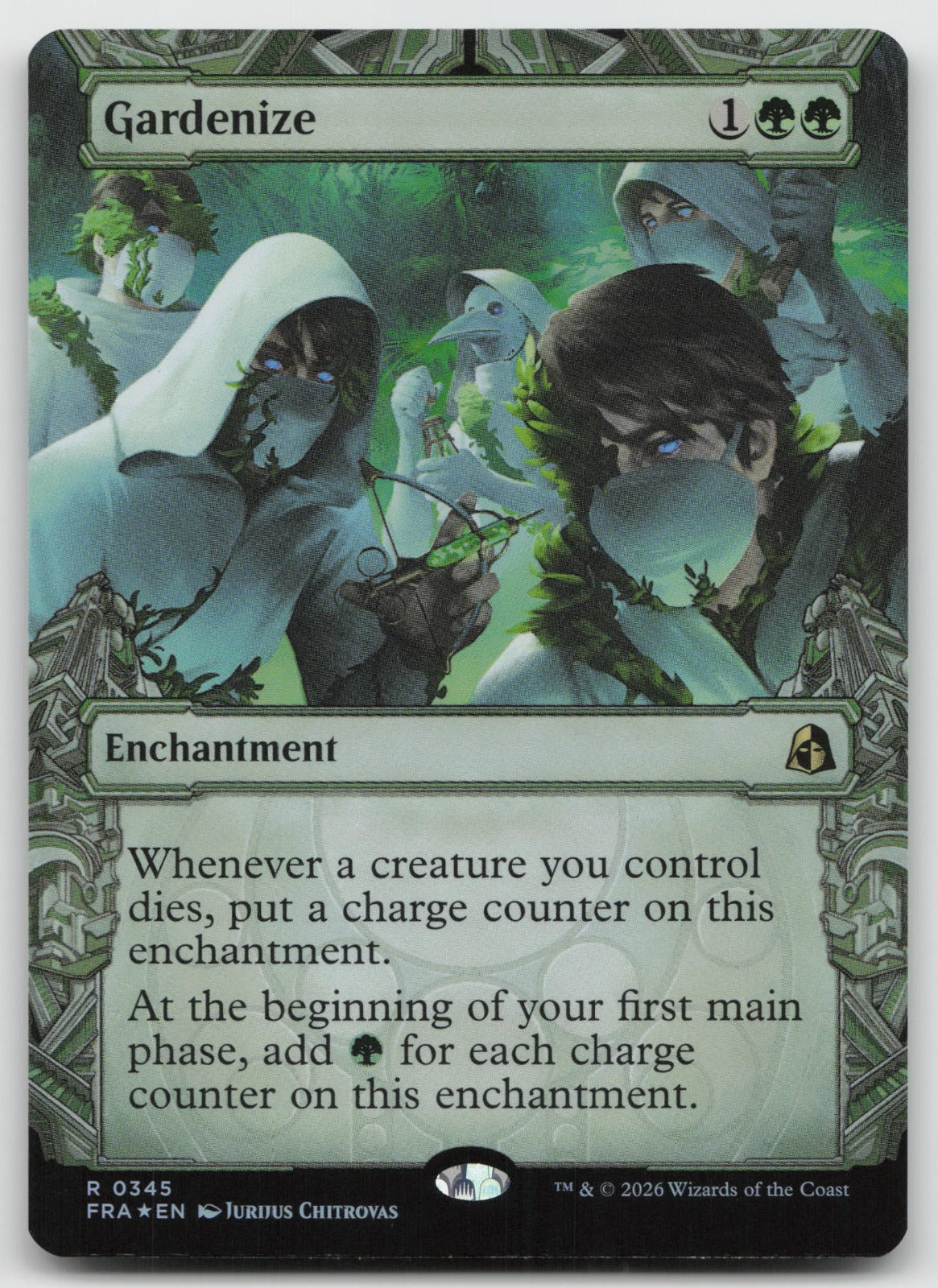 Gardenize (Showcase) R Foil Reality Fracture 345 NM