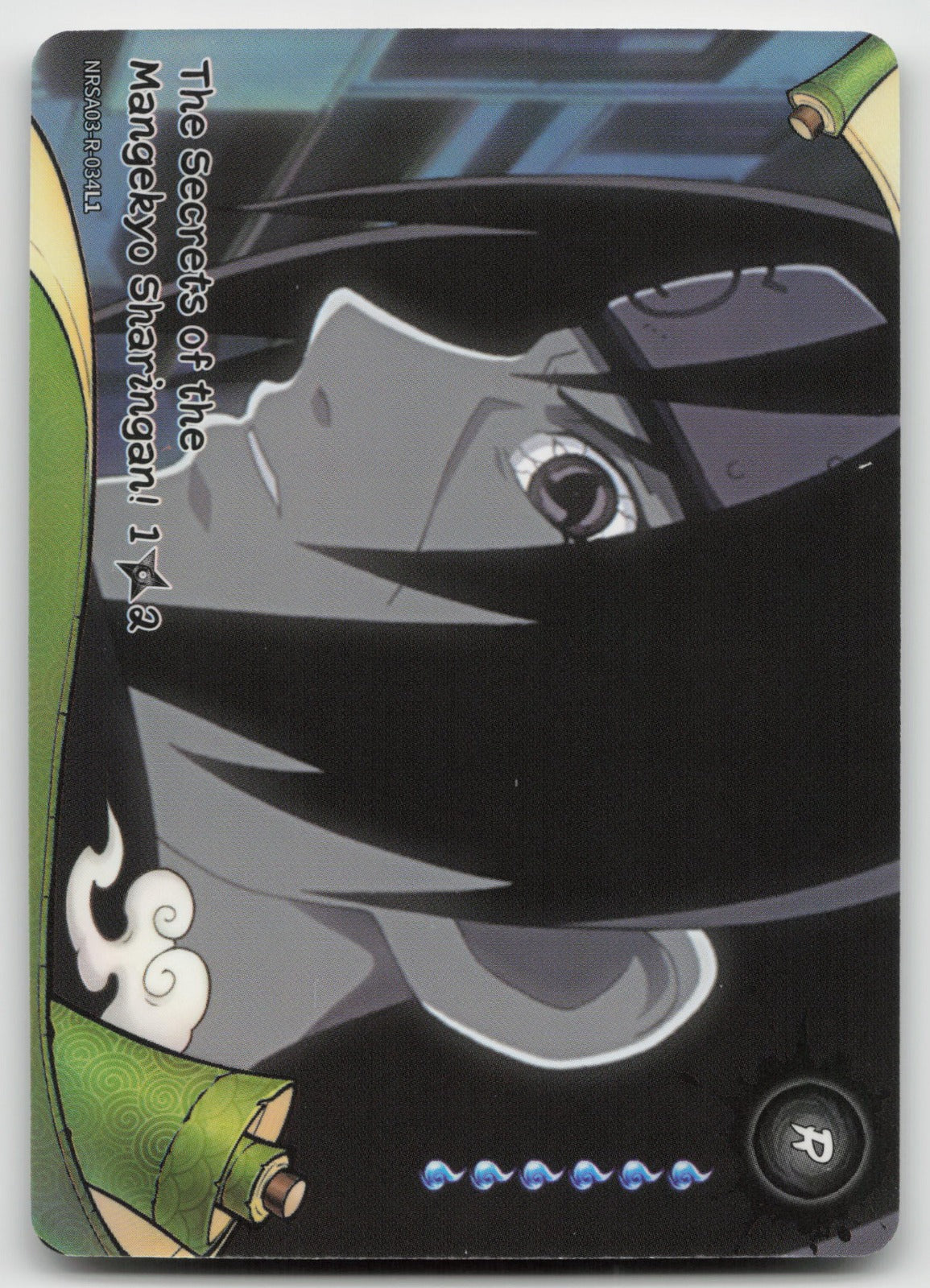 The Secrets Of The Mangekyo Sharingan! 1/2 R Chapter Jin Series 3 034L1 NM