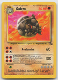 Golem Uncommon Unlimited Fossil 36/62 MP