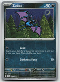Zubat Common Reverse Holo SV: Shrouded Fable 027/064 NM
