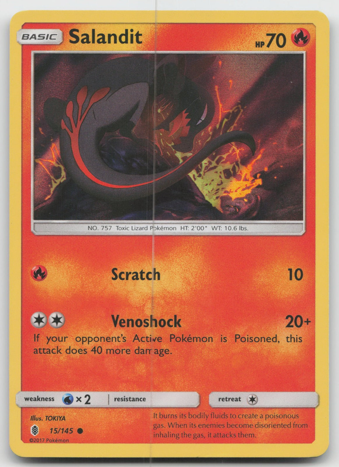 Salandit (Collection Promo) Holo SM - Guardians Rising 15/145 LP