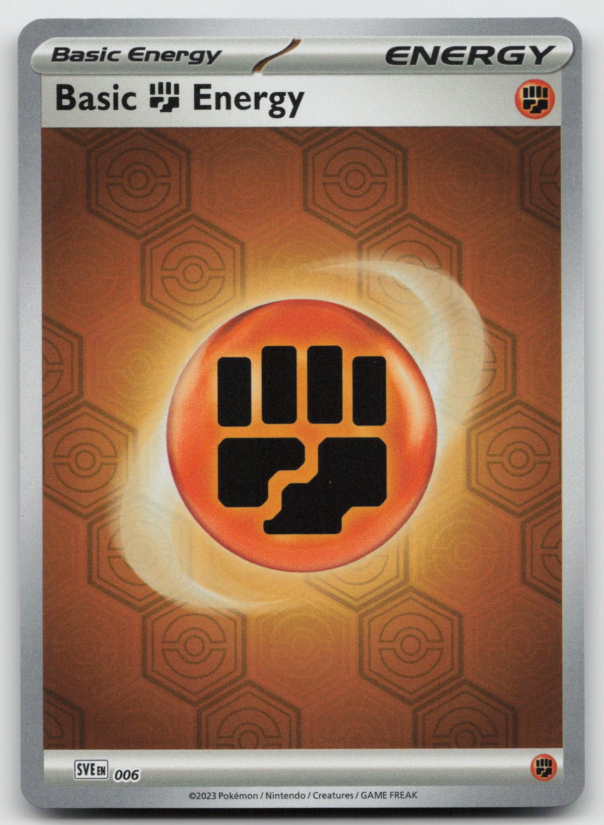 Basic Fighting Energy Common Reverse Holo SV: Shrouded Fable 6 NM