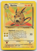 Raichu Unlimited Rare Fossil 29/62 HP