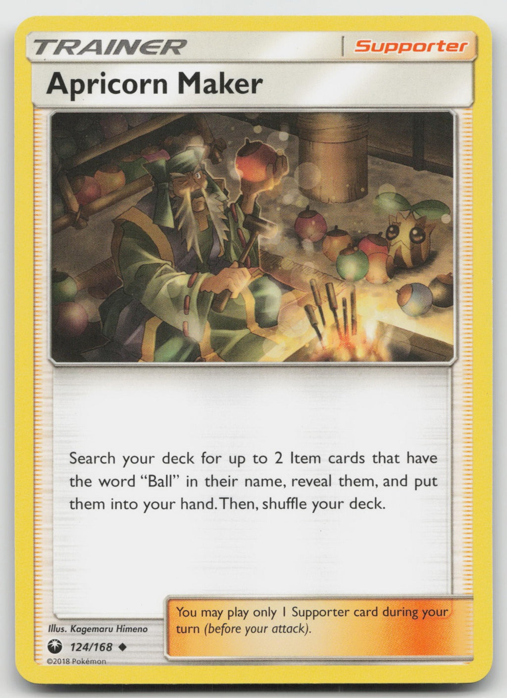 Apricorn Maker Uncommon SM - Celestial Storm 124/168 NM