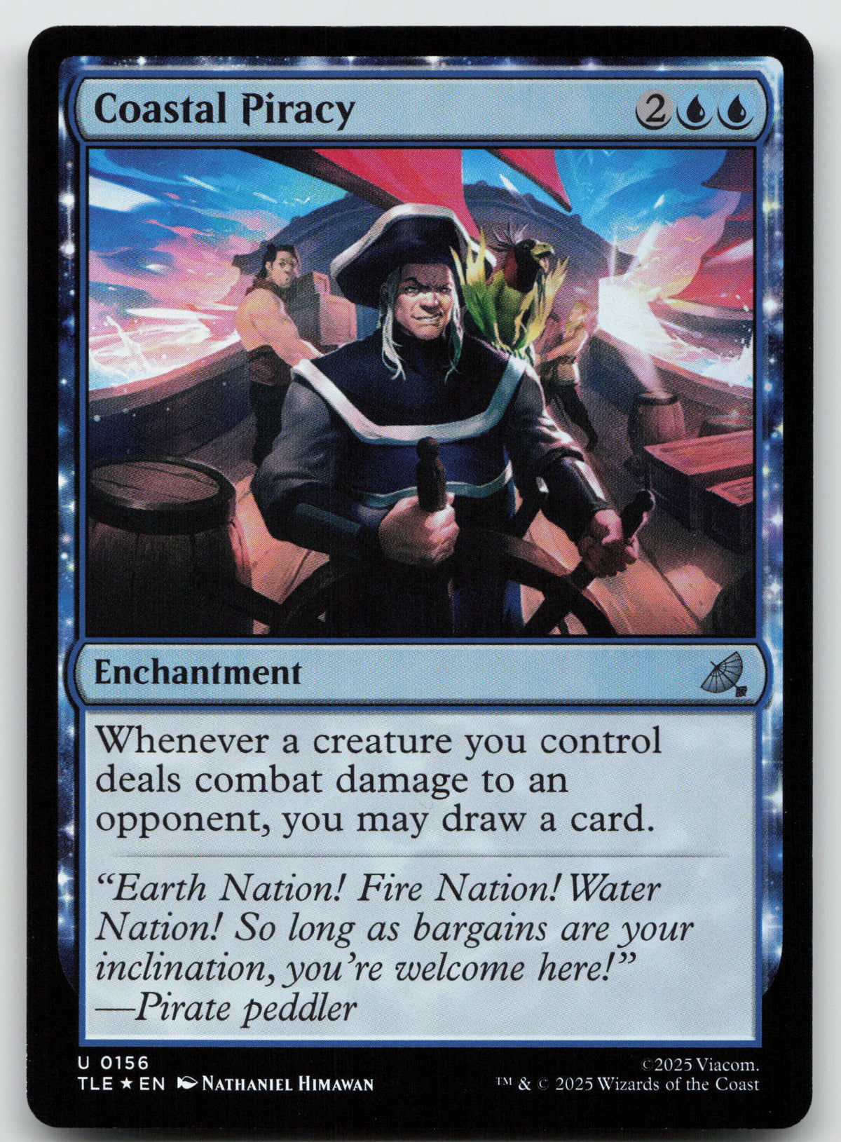 Coastal Piracy U Foil Avatar: The Last Airbender: Eternal-Legal 156 NM