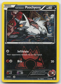 Team Magma's Poochyena Common Double Crisis 17/34 MP