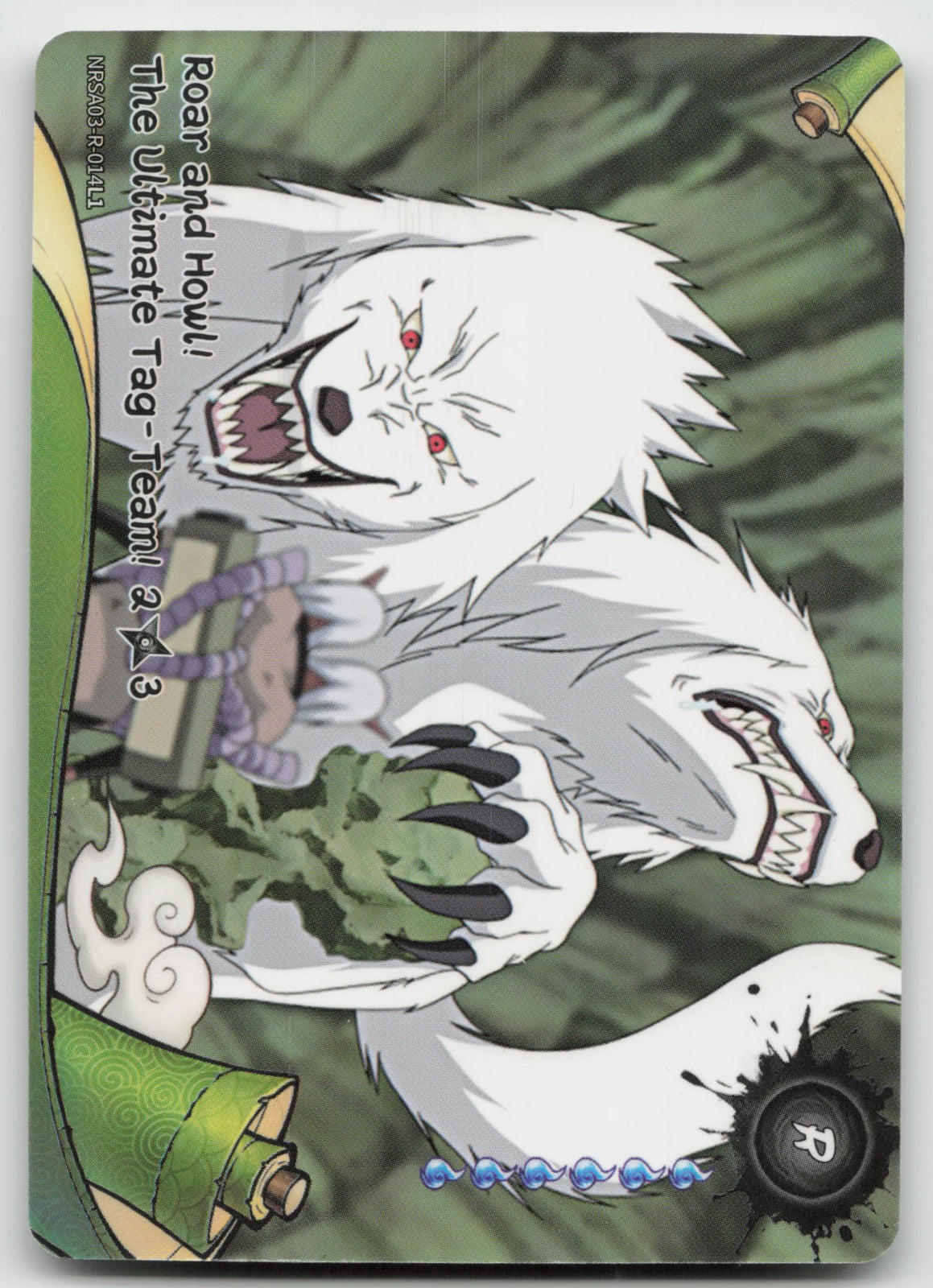 Roar And Howl! The Ultimate Tag-Team! 2/3 R Chapter Jin Series 3 014L1 NM