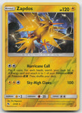 Zapdos Reverse Holo Rare Hidden Fates 24/68 NM