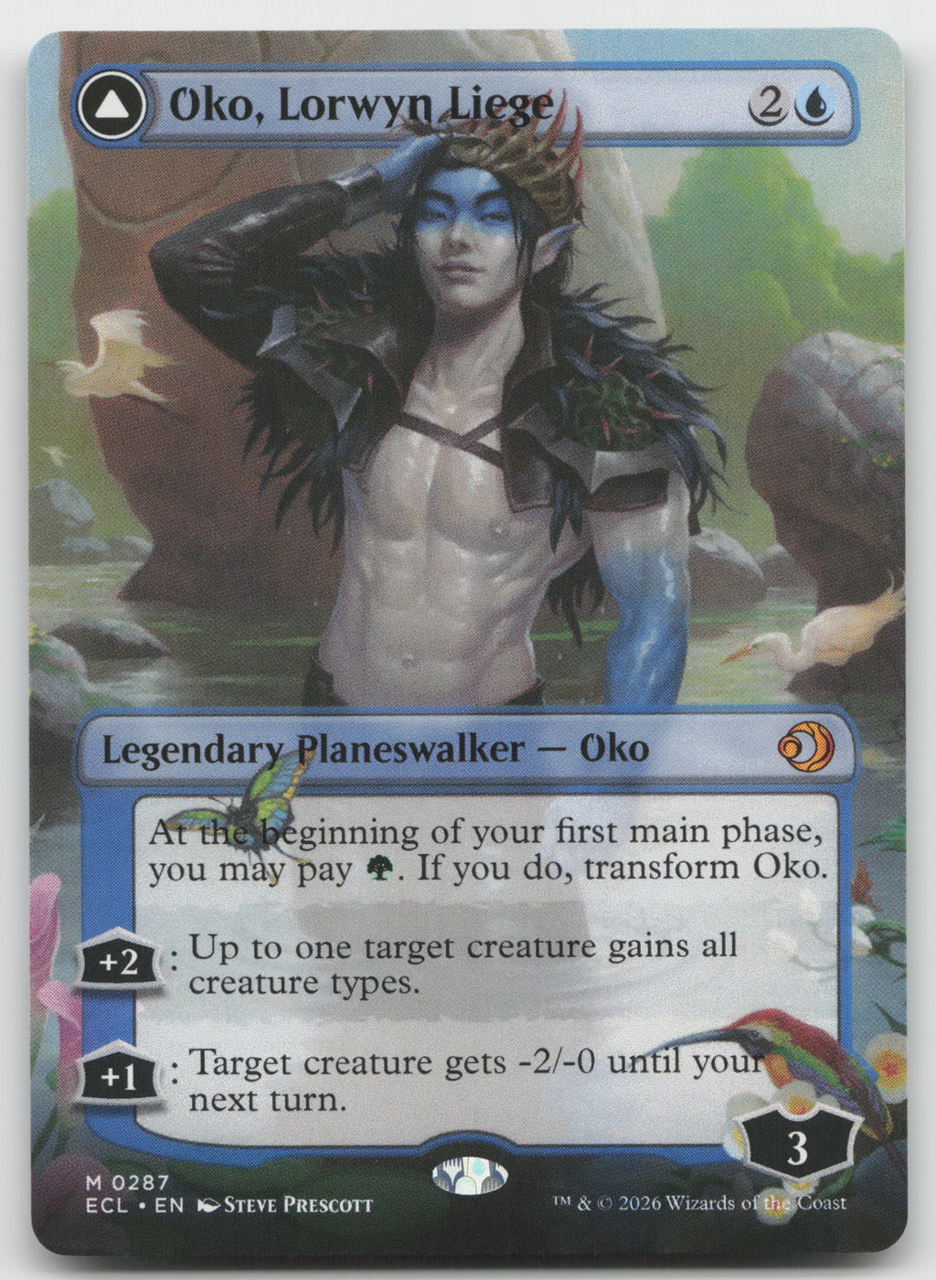 Oko, Lorwyn Liege (Borderless) M Normal Lorwyn Eclipsed 287 NM