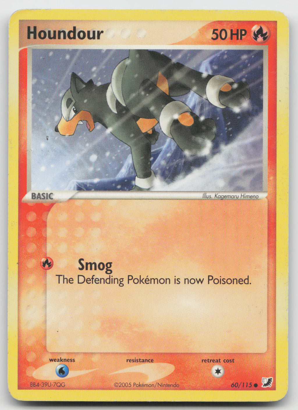 Houndour Common Normal Unseen Forces 60/115 HP