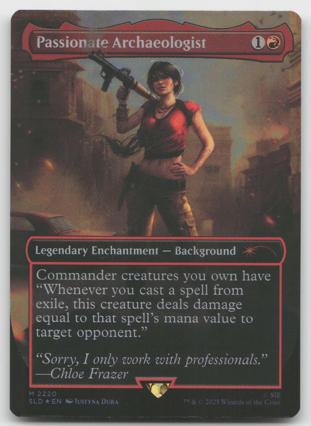 Passionate Archaeologist (Rainbow Foil) M Foil Secret Lair Drop Series 2220 NM