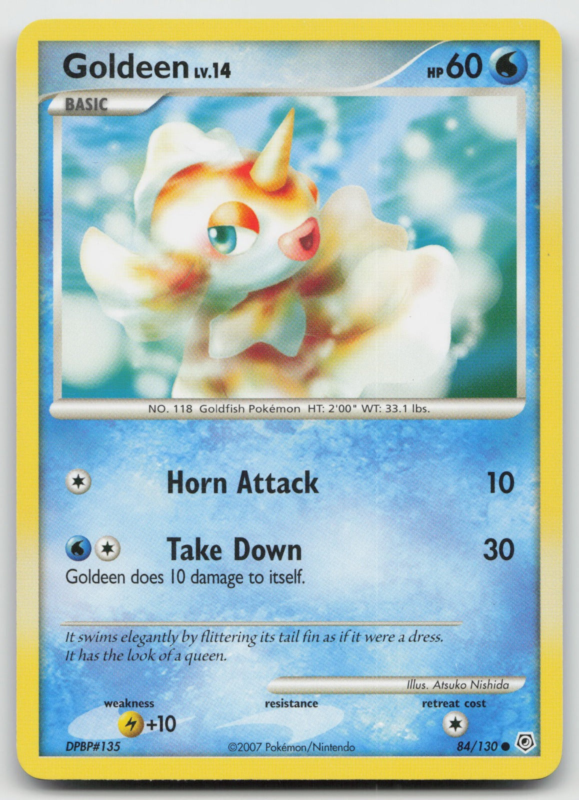 Goldeen Common Diamond and Pearl 84/130 NM