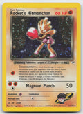 Rocket's Hitmonchan Unlimited Holo Holo Rare Gym Heroes 11/132 LP/Swirl