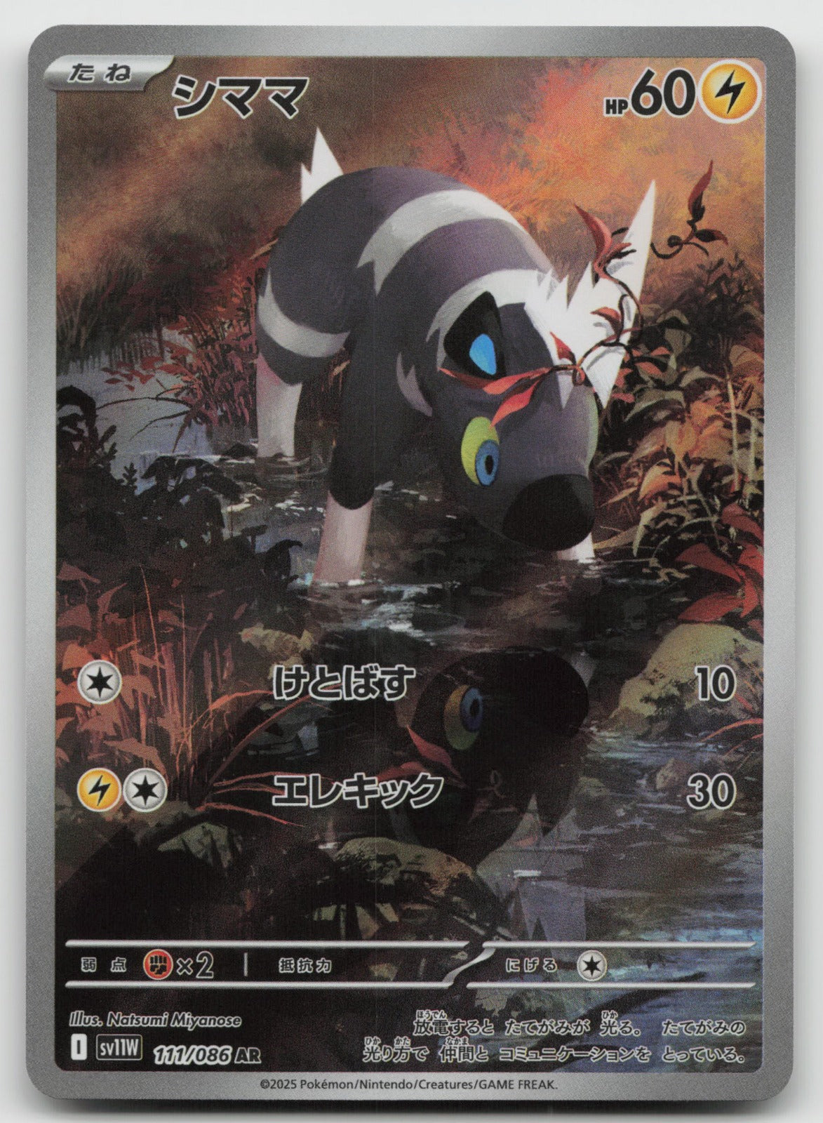 Blitzle Holo Art Rare SV11W: White Flare 111/086 NM