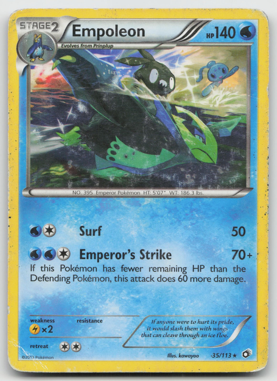 Empoleon Rare Legendary Treasures 35/113 DMG