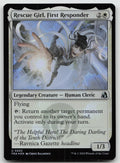 Rescue Girl, First Responder U Foil Reality Fracture 202 NM