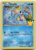 Totodile - Holo McDonald's 25th Anniversary Promos 18/25 NM