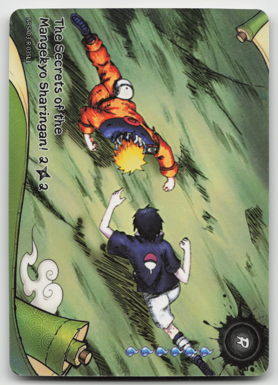 The Secrets Of The Mangekyo Sharingan! 2/2 R Chapter Jin Series 3 035L1 NM