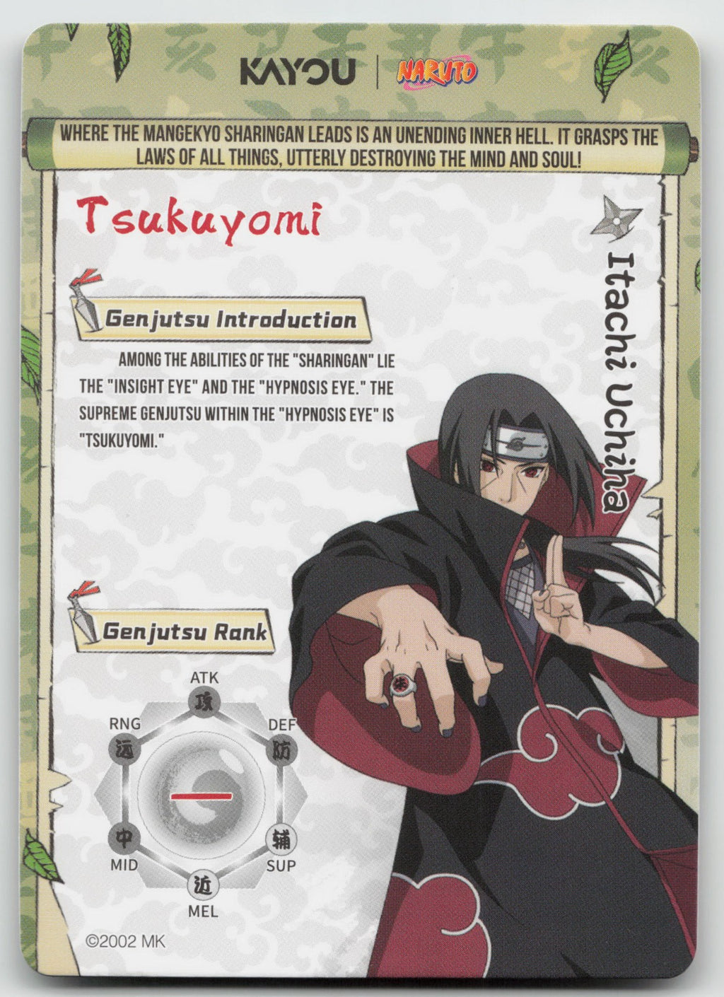 Itachi Uchiha SSR Chapter Jin Series 3 012L3 NM