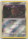 Alolan Diglett Common Reverse Holo SM Base Set 86/149 VLP