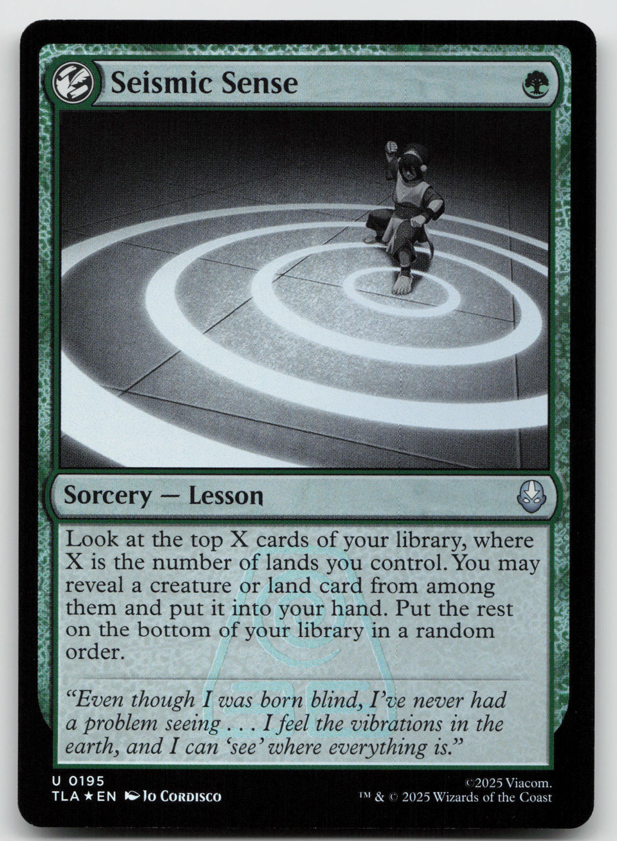 Seismic Sense U Foil Avatar: The Last Airbender 195 NM
