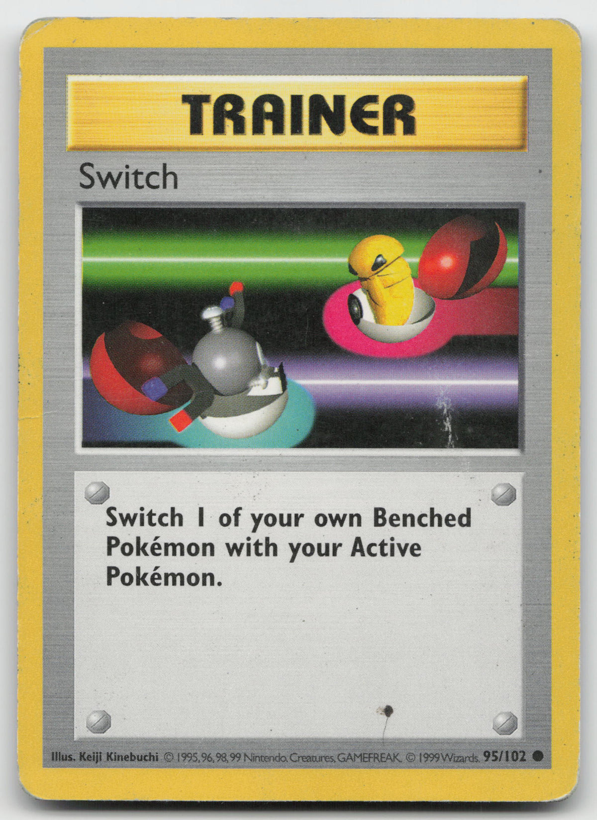 Switch Common Normal Base Set (Shadowless) 95/102 HP