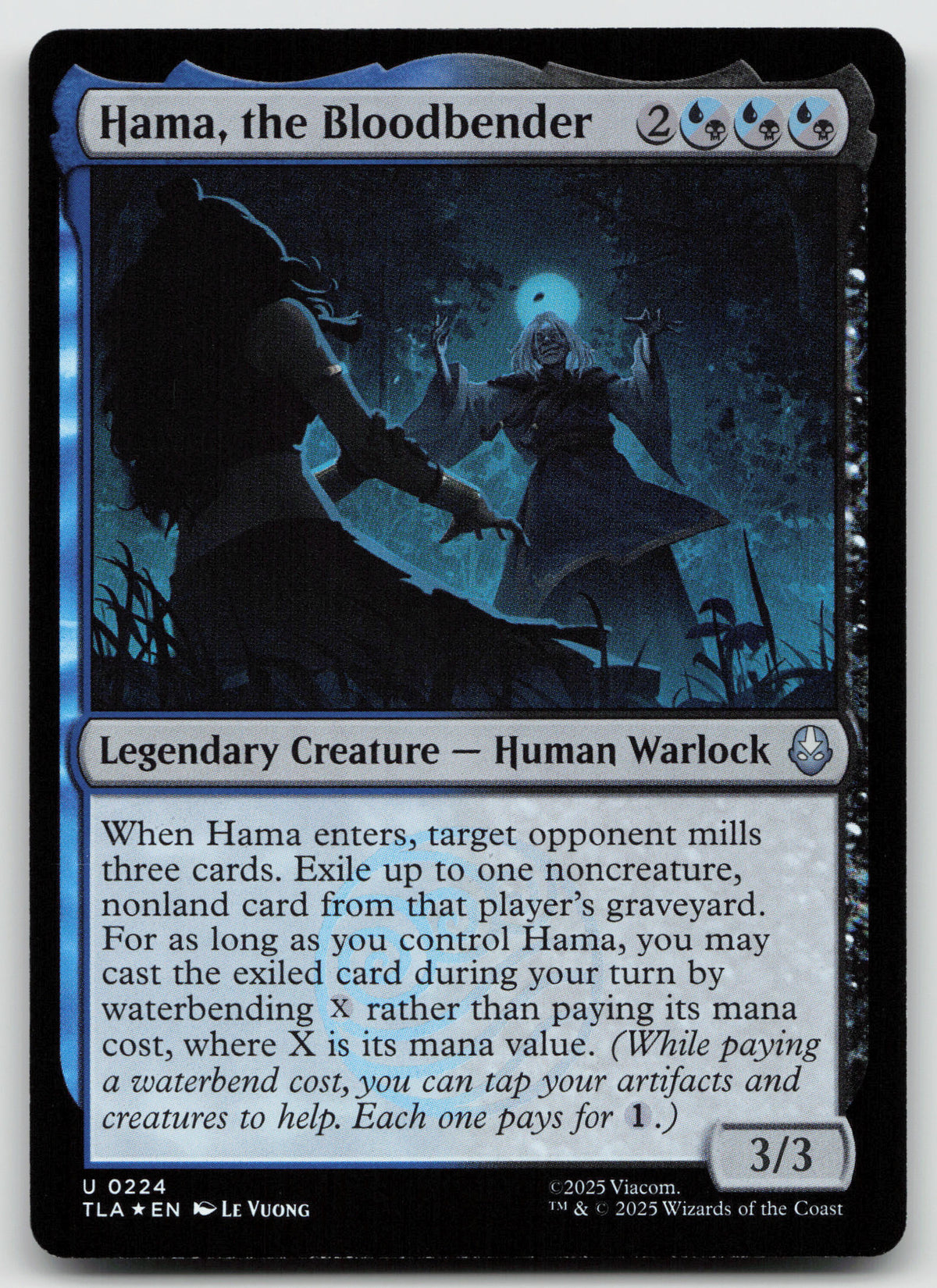 Hama, the Bloodbender U Foil Avatar: The Last Airbender 224 NM