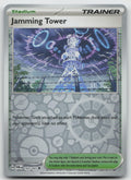 Jamming Tower Uncommon Reverse Holo SV06: Twilight Masquerade 153/167 NM