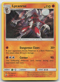 Lycanroc Holo Rare SM - Burning Shadows 75/147 NM